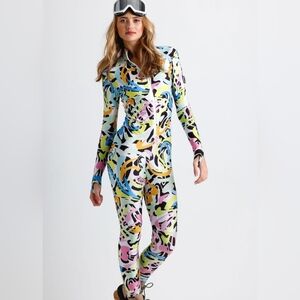 NWT Racysuits - Colorful Women's Ski Suit